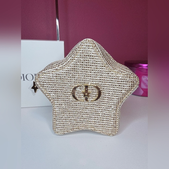 NEW DIOR Beauty Glittery CD Star Pouch! - Picture 9 of 10